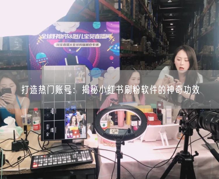 打造热门账号：揭秘小红书刷粉软件的神奇功效