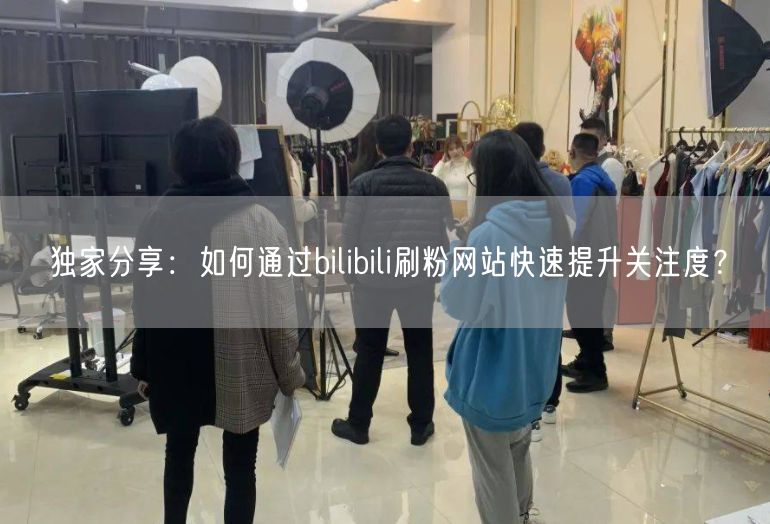 独家分享：如何通过bilibili刷粉网站快速提升关注度？